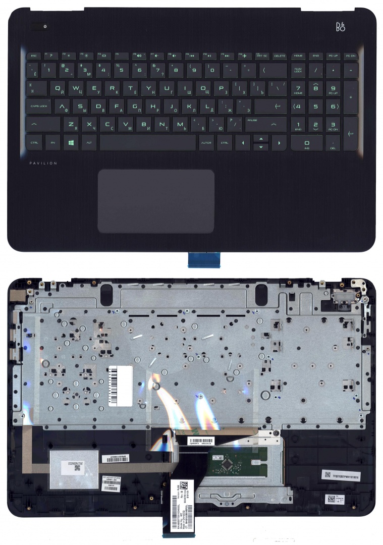 Клавиатура для ноутбука HP 15-BC топкейс