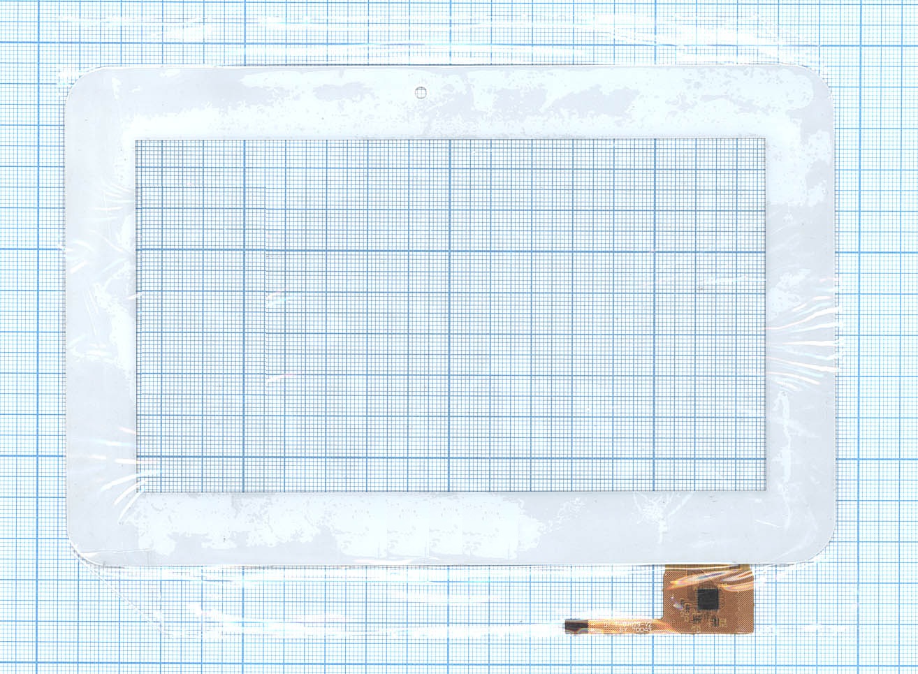 Сенсорное стекло (тачскрин) DY-F-07029-V2 белое