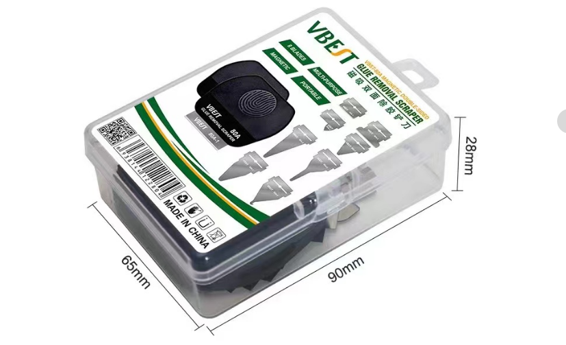 Скребок для удаления UV клея VBEST 80A с 8 лезвиями раной формы