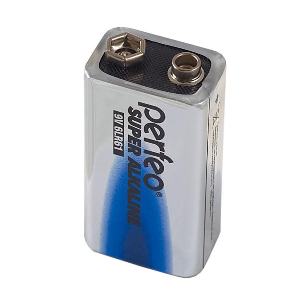 Батарейка алкалиновая PERFEO Крона 6LR61 (блистер/1шт)