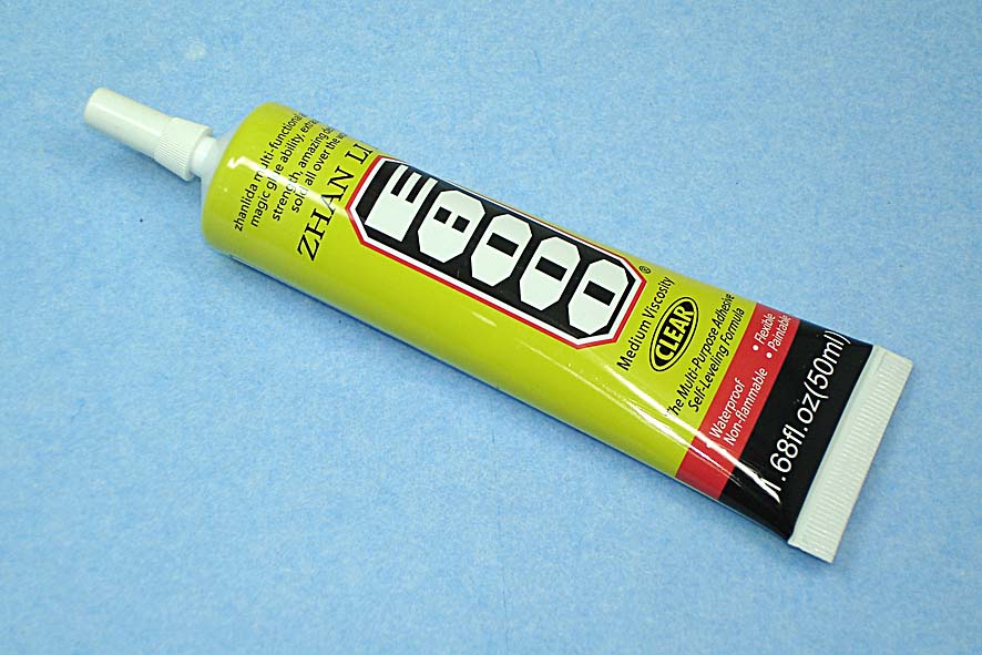 Клей Zhanlida E-8000 прозрачный 50мл 5 шт