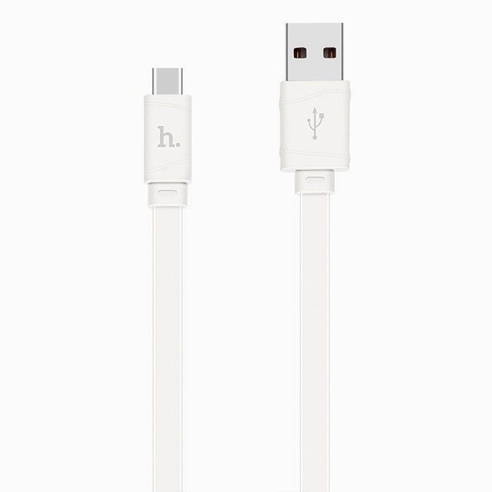 Кабель USB - TYPE-C HOCO X5 белый (1м)