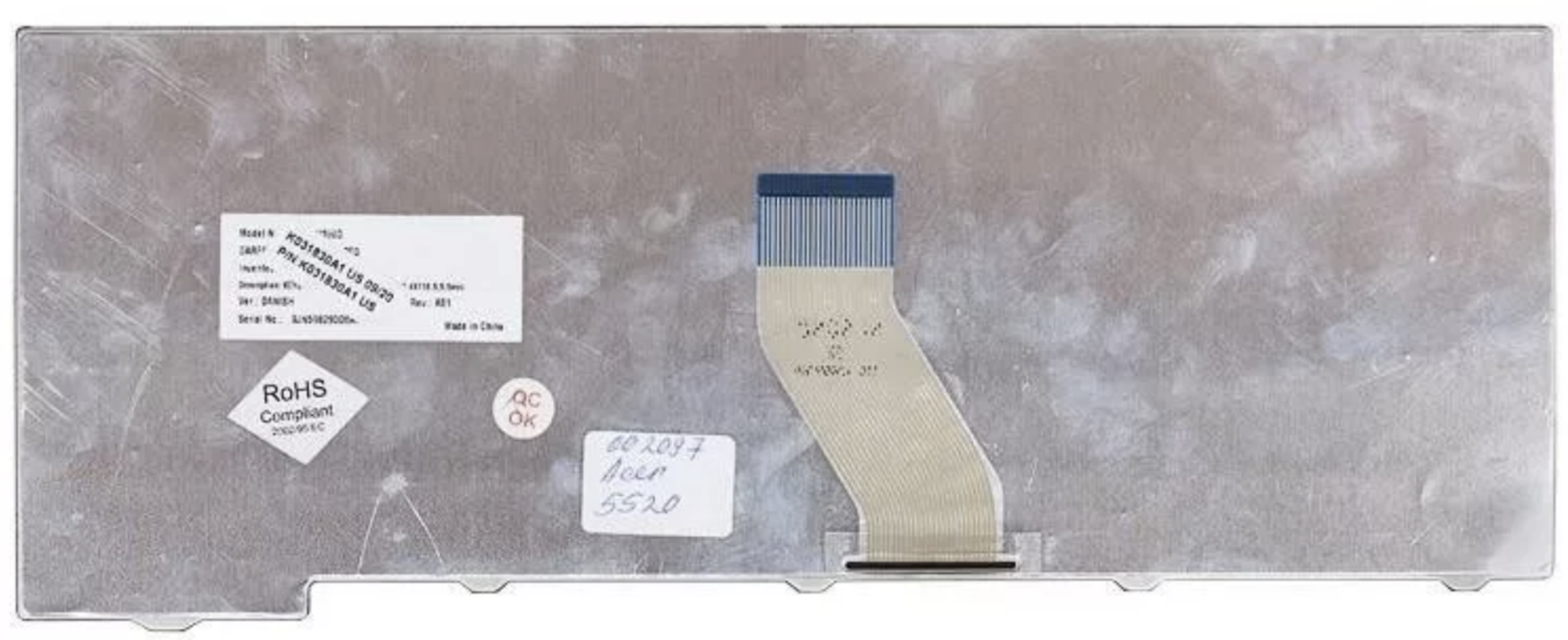 Клавиатура Acer Aspire 4920 белая, OEM