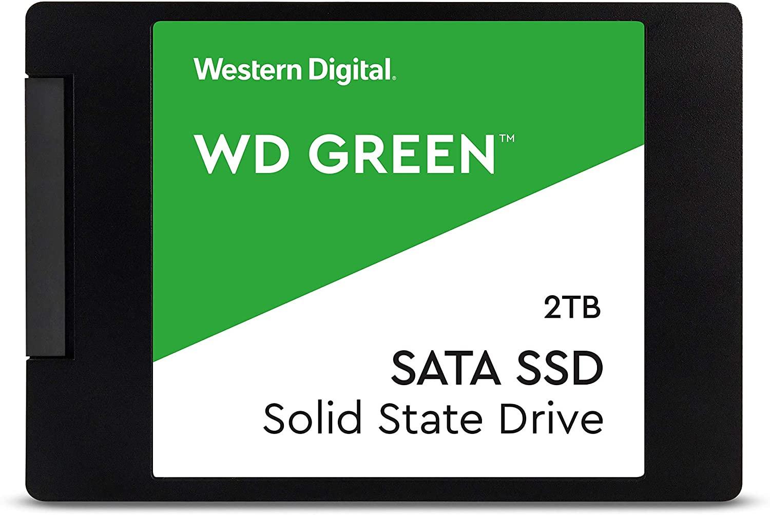 Накопитель SSD WD Original SATA III 2Tb WDS200T2G0A Green 2.5"