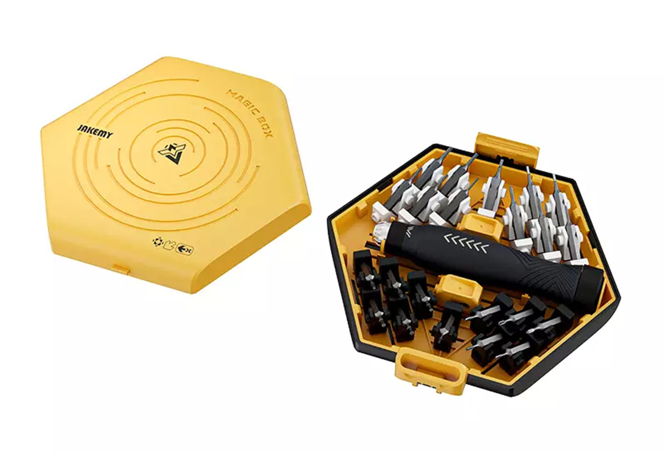 Отвёртка с набором бит Jakemy JM-8185