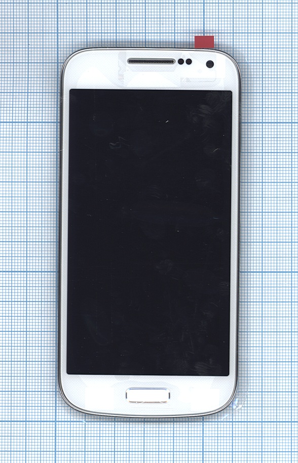 Дисплей для Samsung Galaxy S4 mini GT-I9190 белый с рамкой
