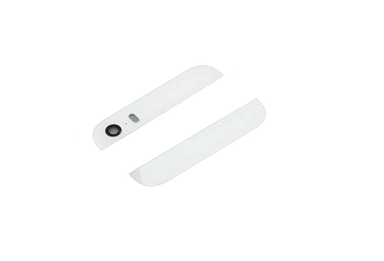 Верхняя и нижняя часть задней крышки для Apple iPhone 5S / iPhone SE, белый