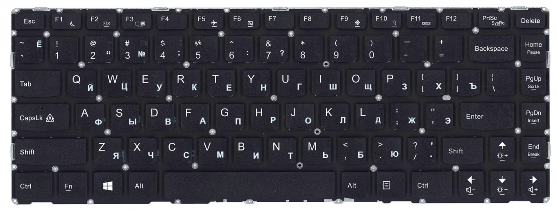 Клавиатура Lenovo IdeaPad Y700-14 OEM