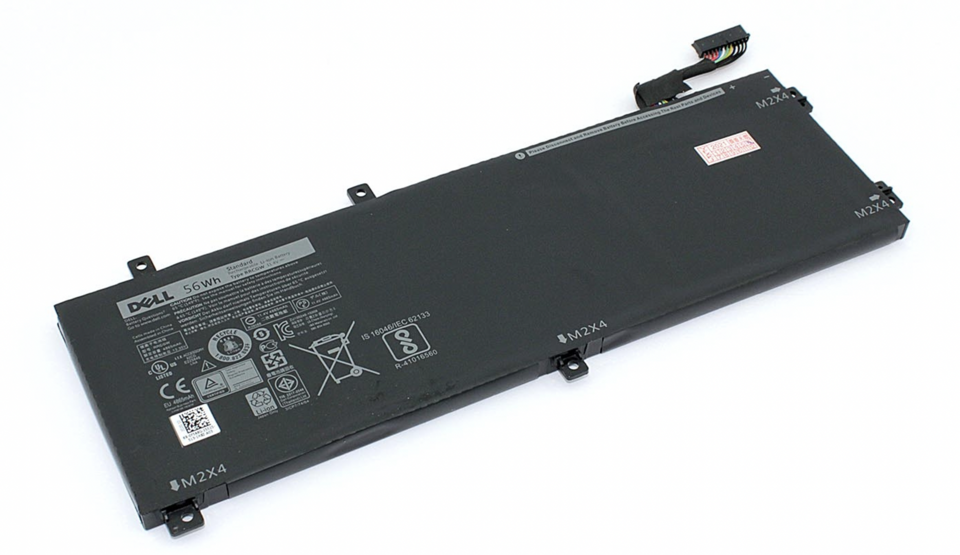 Аккумулятор DELL l XPS 15 9560 11.4V, 4865mAh, Original
