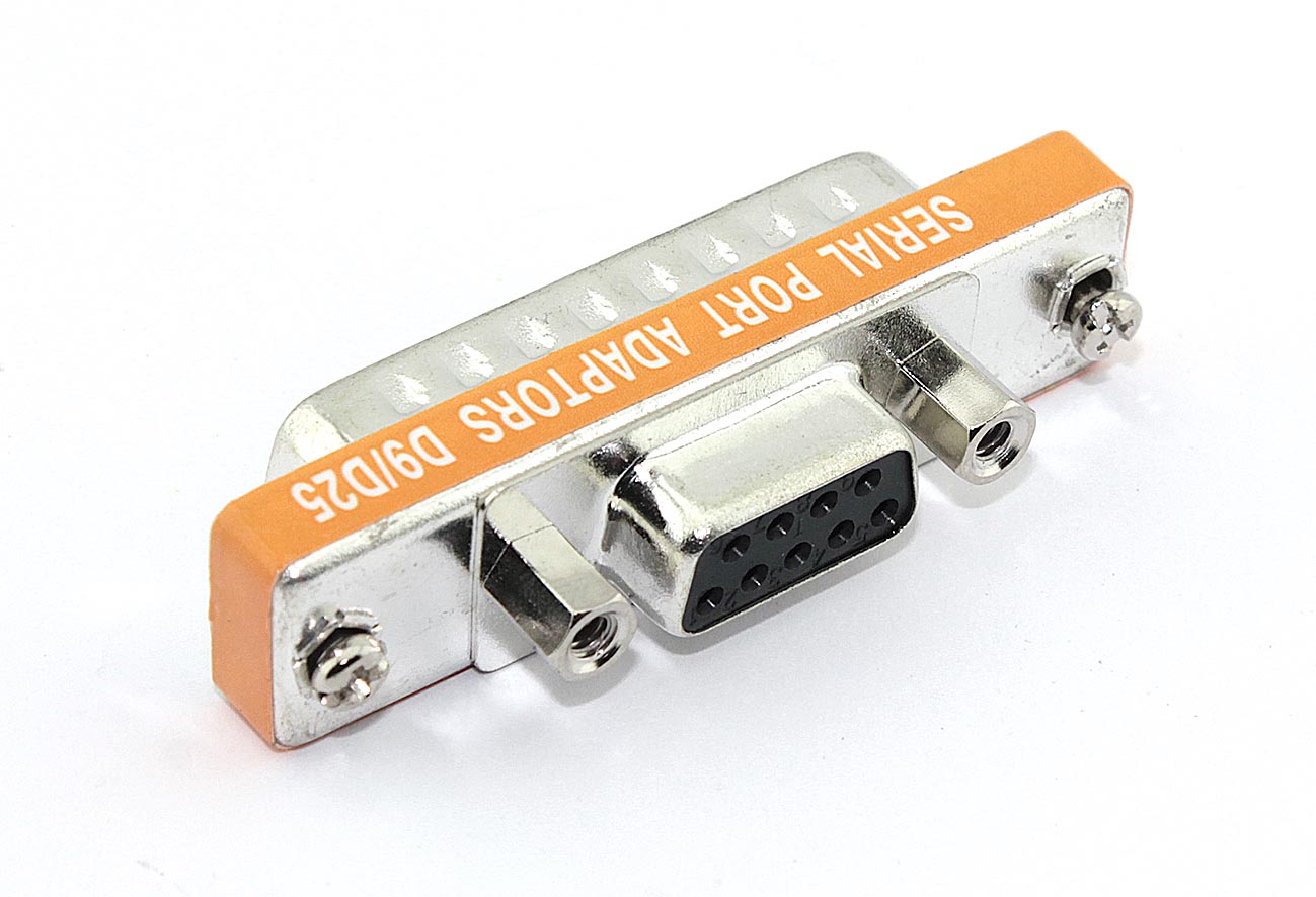 Переходник последовательный порт DB9 мама на DB25 папа
