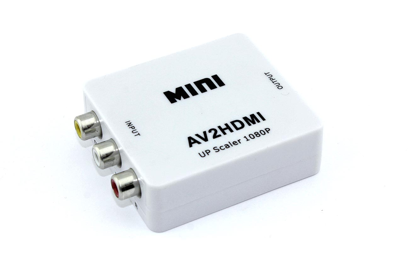 Переходник с AV (тюльпаны) на HDMI