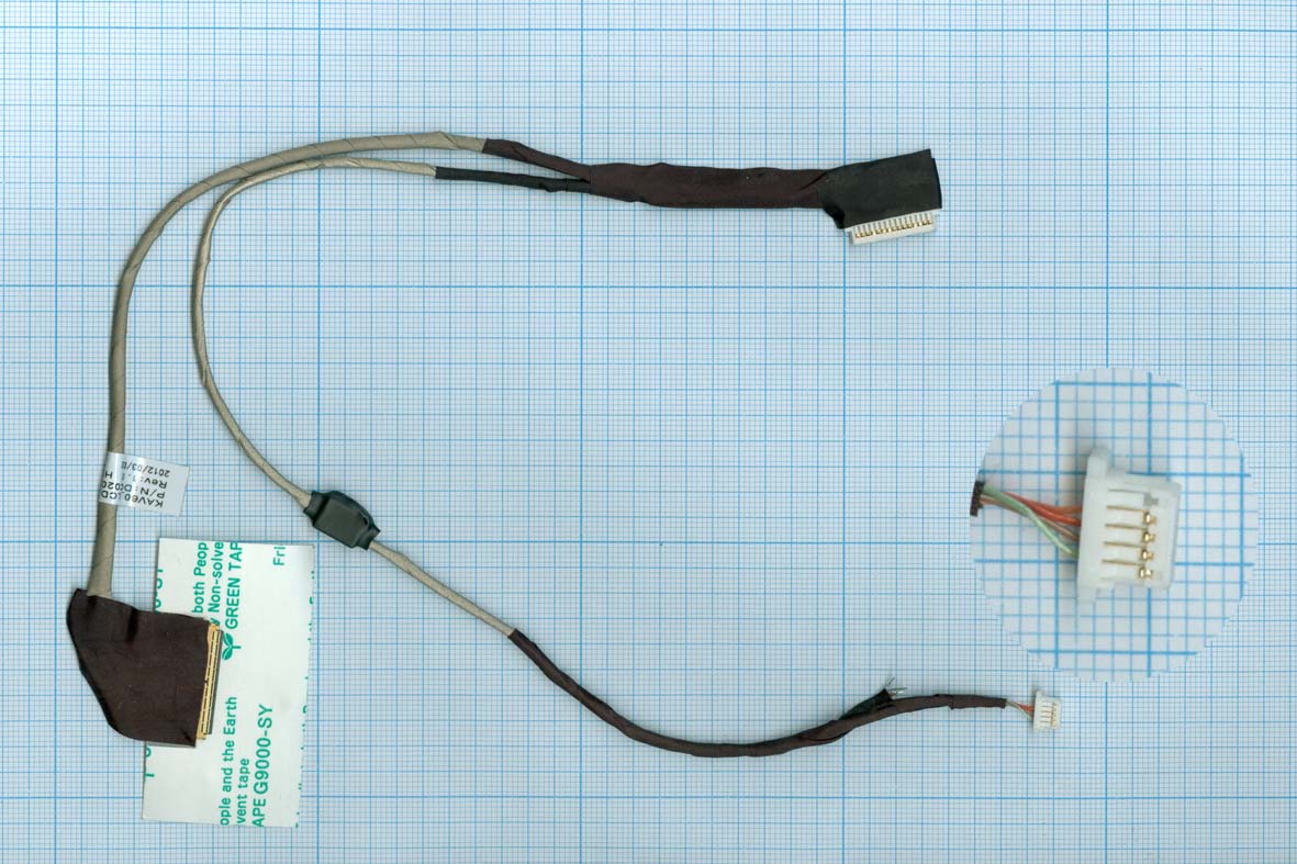 Шлейф матрицы для ноутбука Acer Aspire One D250 (толстый разъем)  7515250