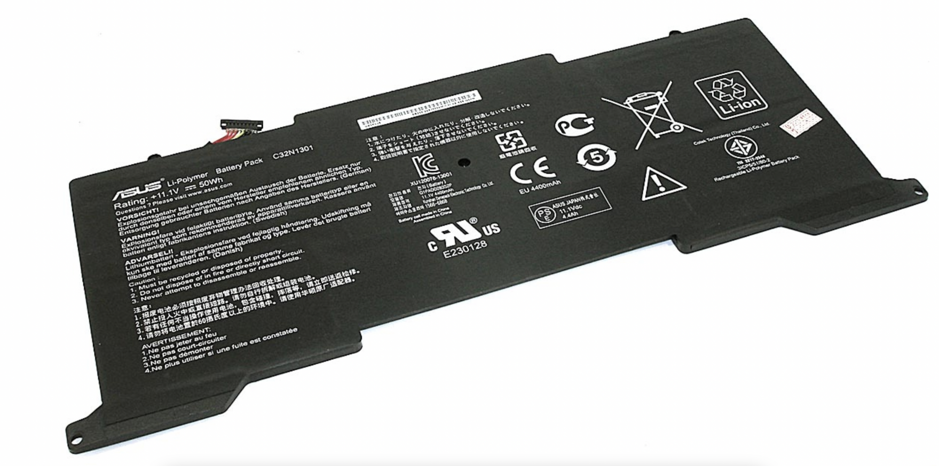 Аккумулятор ASUS UX31LA 11.1, 4400mAh, Original