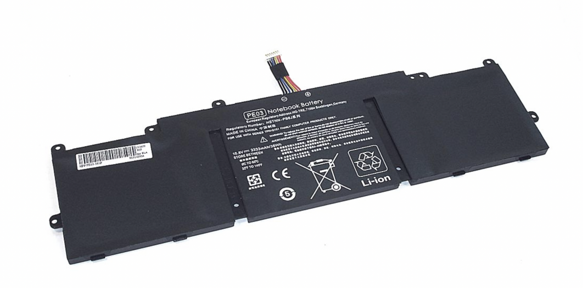 Аккумулятор HP Chromebook 210 G1 10.8V, 36Wh, OEM