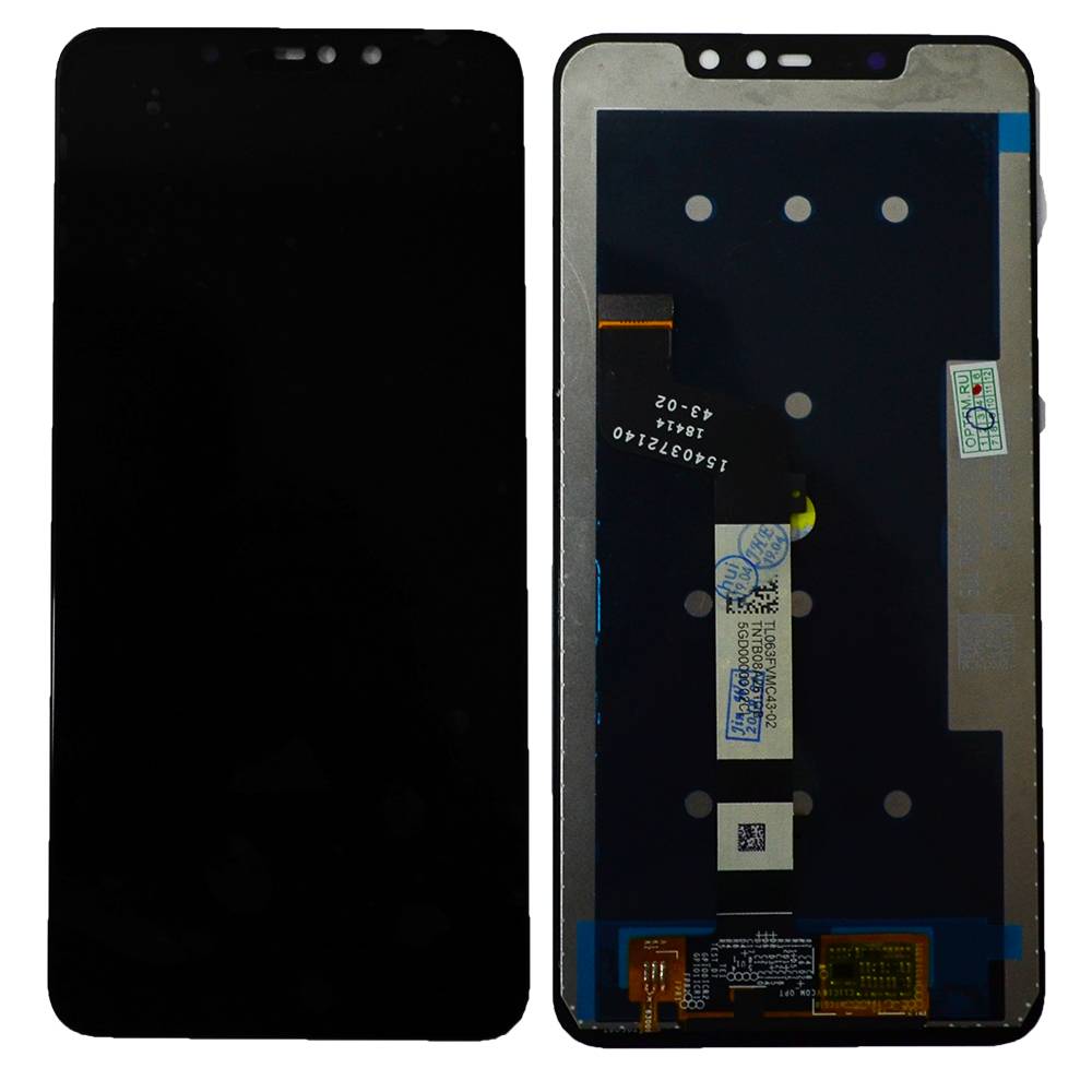 Дисплей Xiaomi Redmi Note 6 Pro + тачскрин черный (матрица orig)
