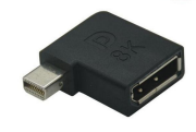 Удлинитель Mini Displayport угловой папа на Displayport мама