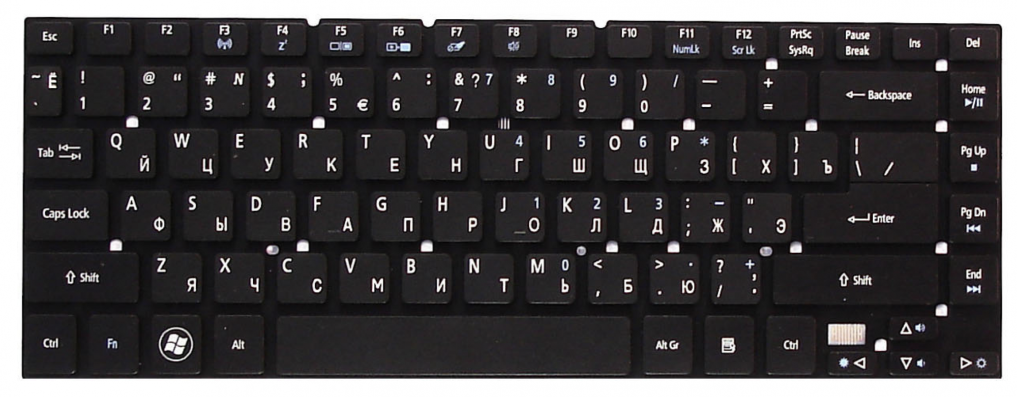 Клавиатура Acer Aspire ES1-411 OEM