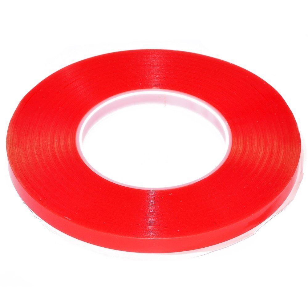 Скотч RED двухсторонний 10мм прозрачный