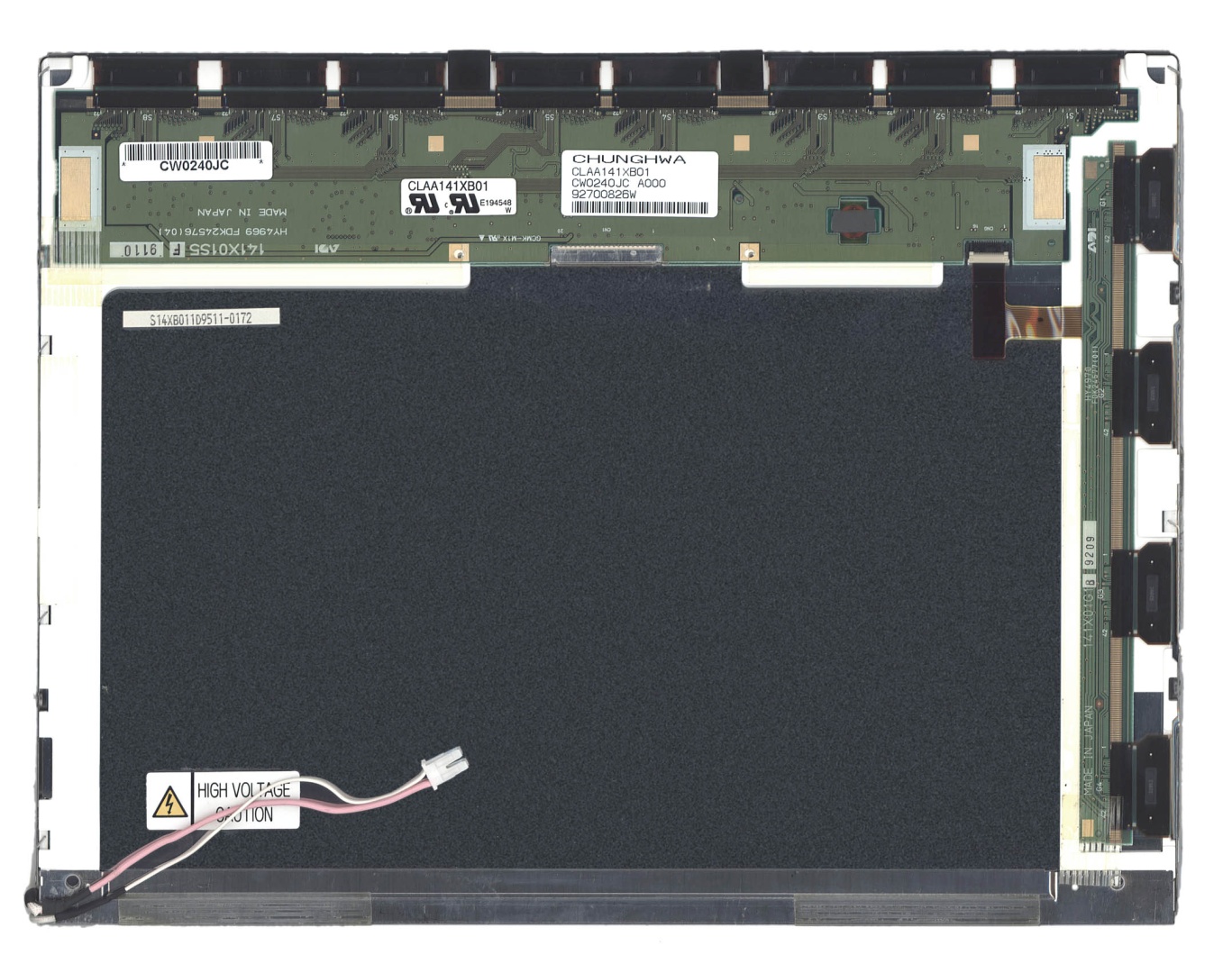 Матрица для ноутбука CLAA141XB01 (глянцевая)