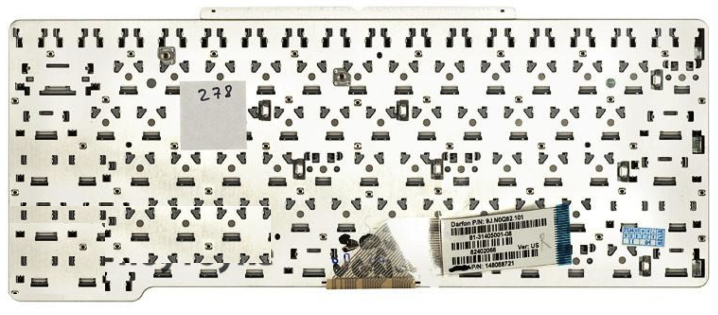 Клавиатура Sony VAIO VGN-SR290JTJ без рамки, OEM