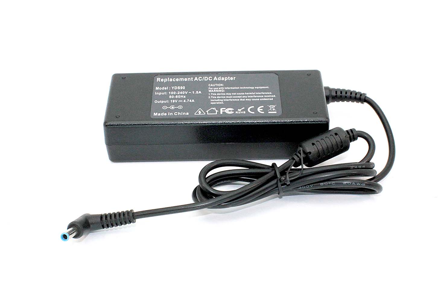 Блок питания (сетевой адаптер) для ноутбуков HP 19V 4.74A 4.5x3.0 OEM