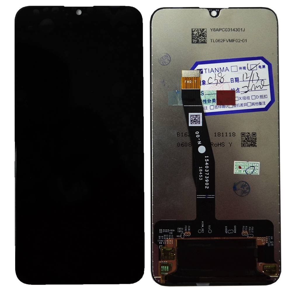 Дисплей Honor 10 Lite / Honor 10i + тачскрин черный (матрица orig)