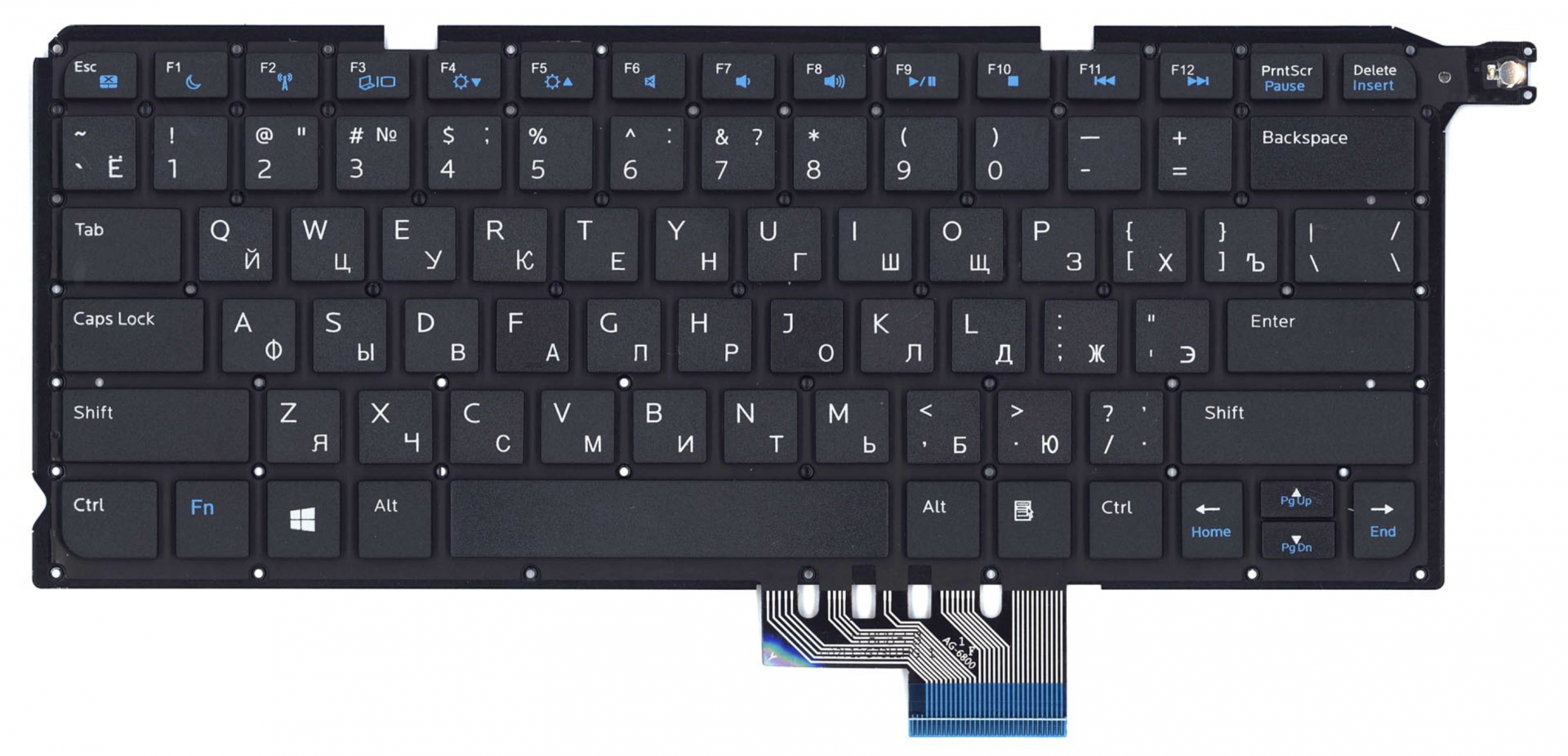 Клавиатура DELL Vostro 14-5439 без рамки, OEM