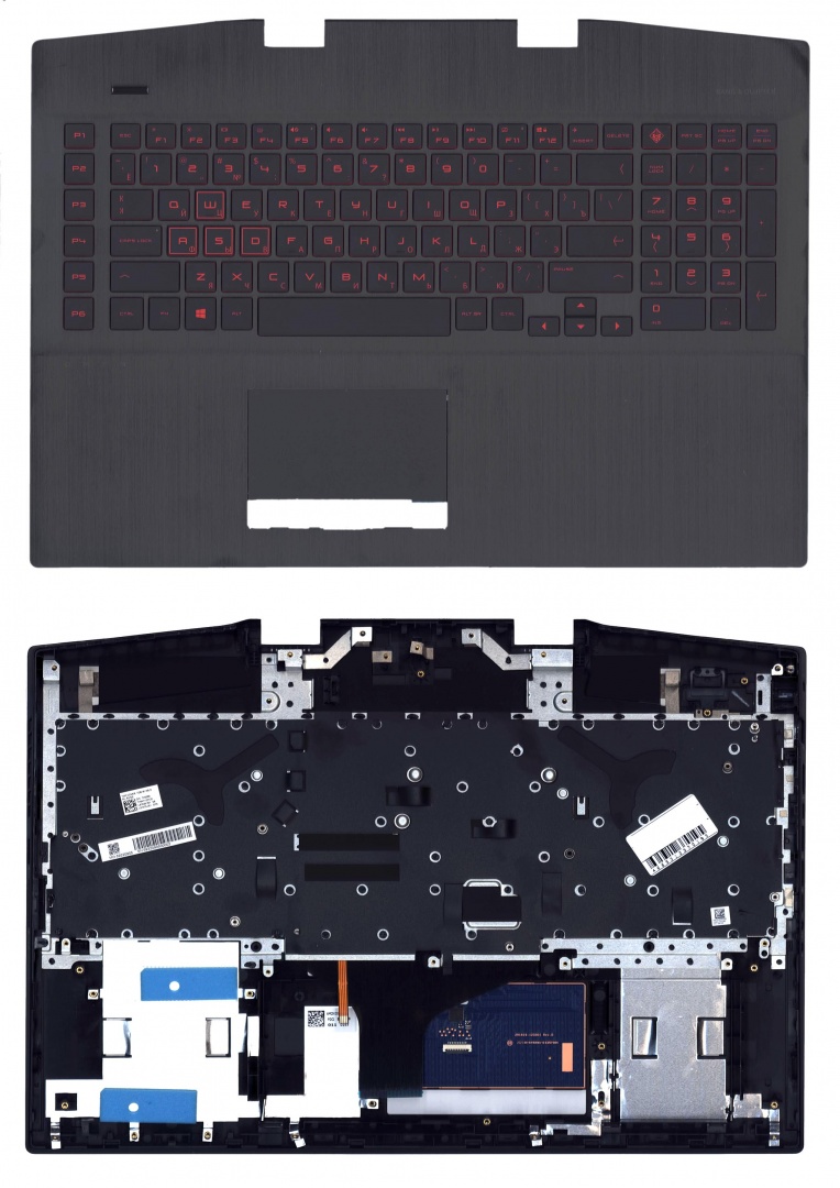 Клавиатура для ноутбука HP Omen 17-CB топкейс