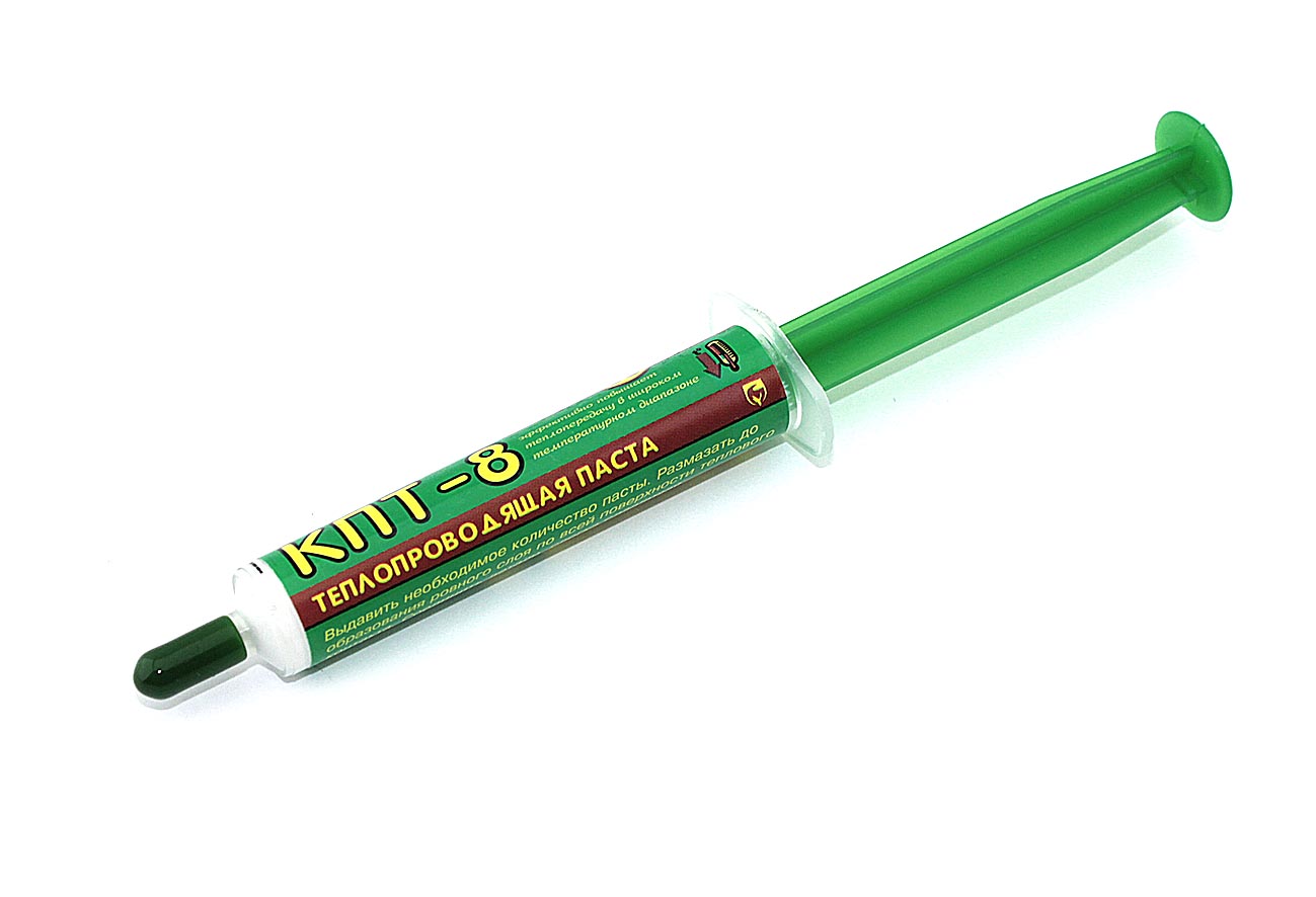 Термопаста КПТ-8 Connector шприц 20гр.
