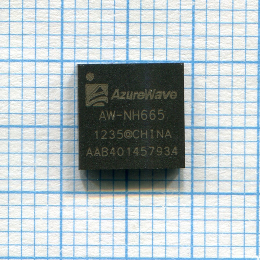 Микросхема Wi-Fi BGN AW-NH665 с разбора