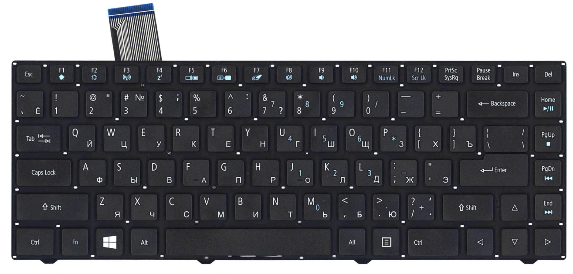 Клавиатура Acer Aspire One Cloudbook 14 AO1-431 OEM