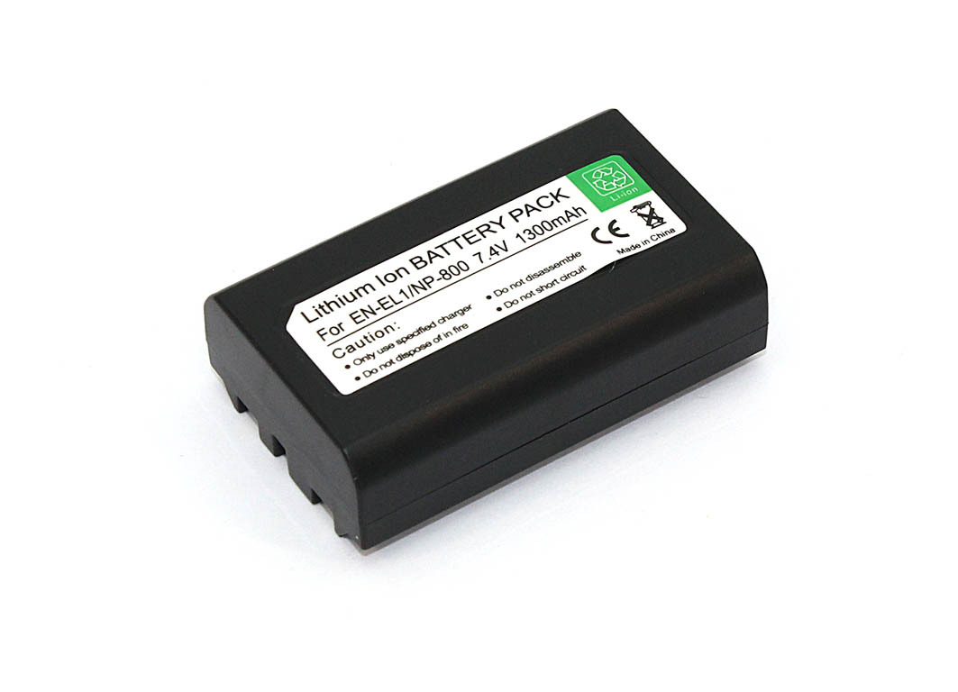 Аккумуляторная батарея для фотоаппарата Nikon Coolpix 775 (EN-EL1) 7,4V 1300mAh