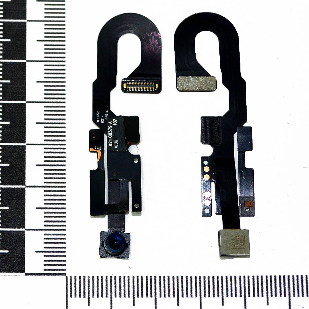 Шлейф iPhone 7 + светочувствительный элемент + фронтальная камера (в сборе)