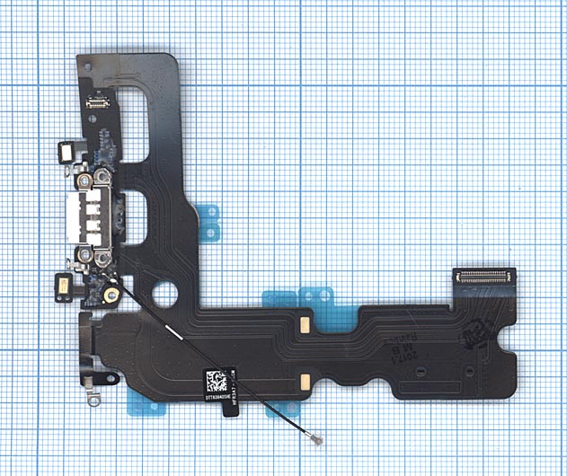Шлейф разъема питания для iPhone 7 Plus белый