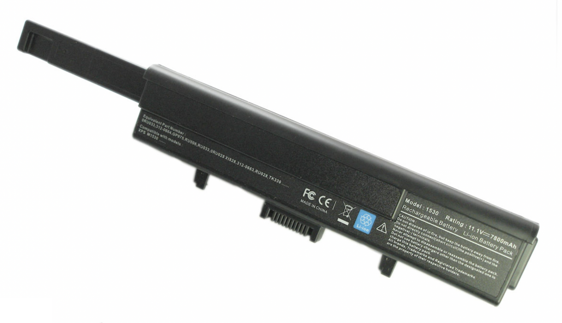 Аккумулятор DELL XPS M1530 11.1V, 7800mAh, OEM
