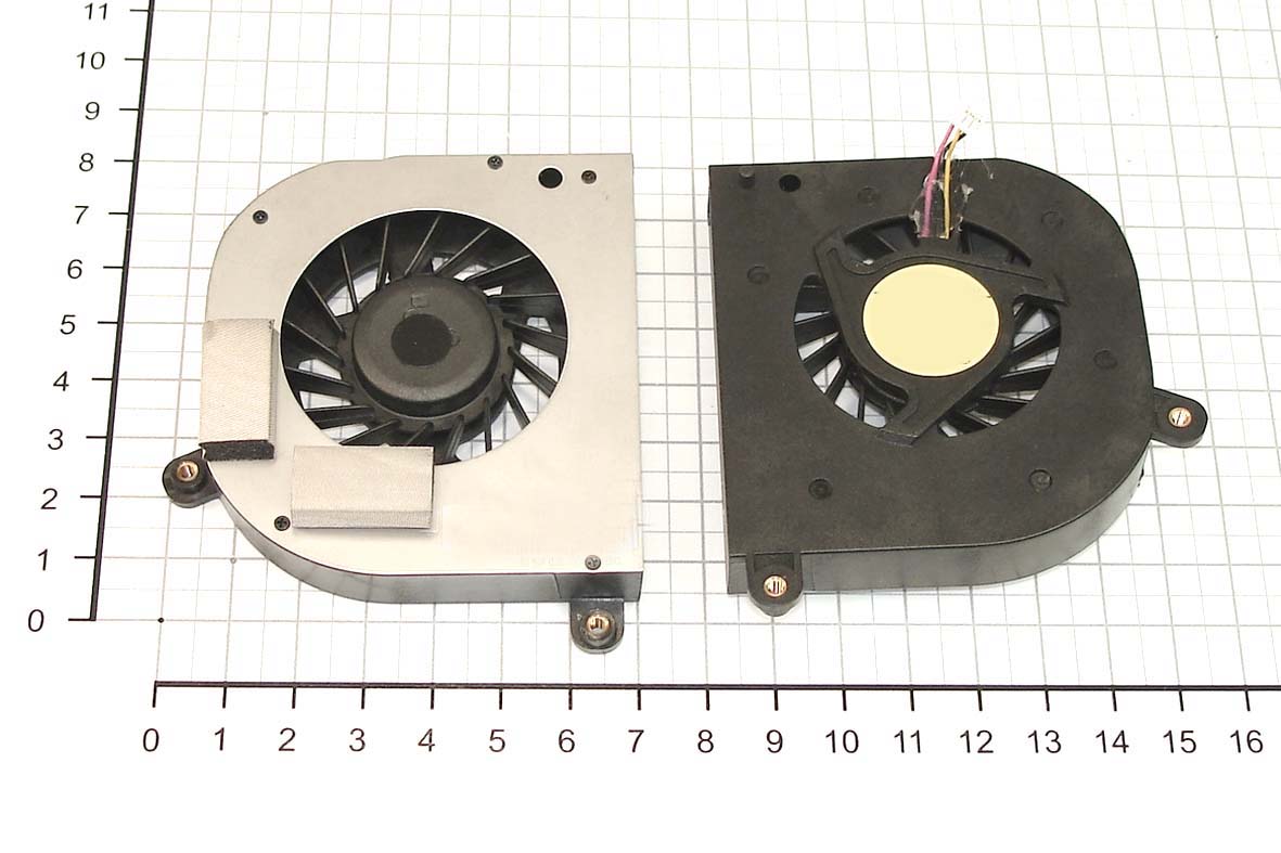 Вентилятор (кулер) для ноутбука Toshiba Satellite P200, P200D, P205, P205D, X200, X205 VER-1