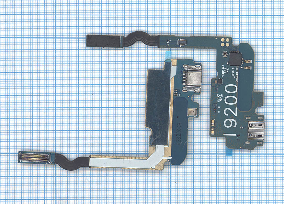 Шлейф разъема питания для Samsung Galaxy Mega 6.3 GT-I9200