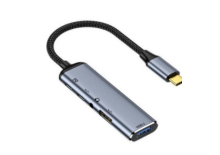 Кабель Type-C на USB 3.1 + USB 2.0 + Type C + PD