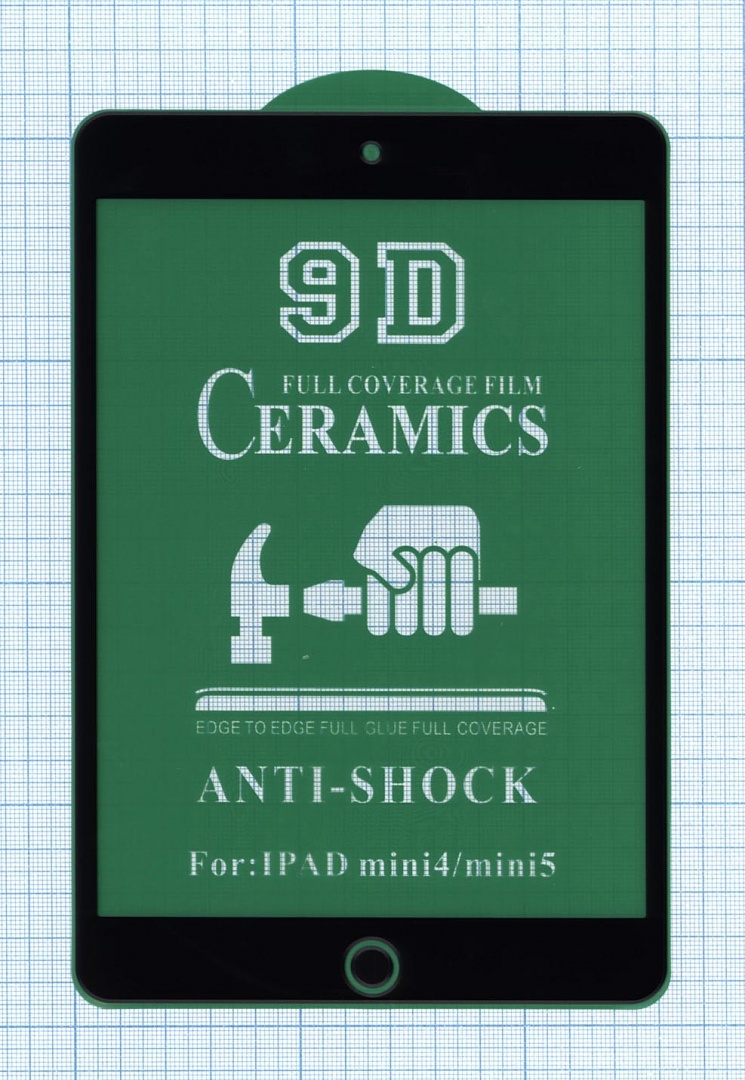 Керамическая пленка (стекло) для iPad mini 7.9 (2019)  2,5D