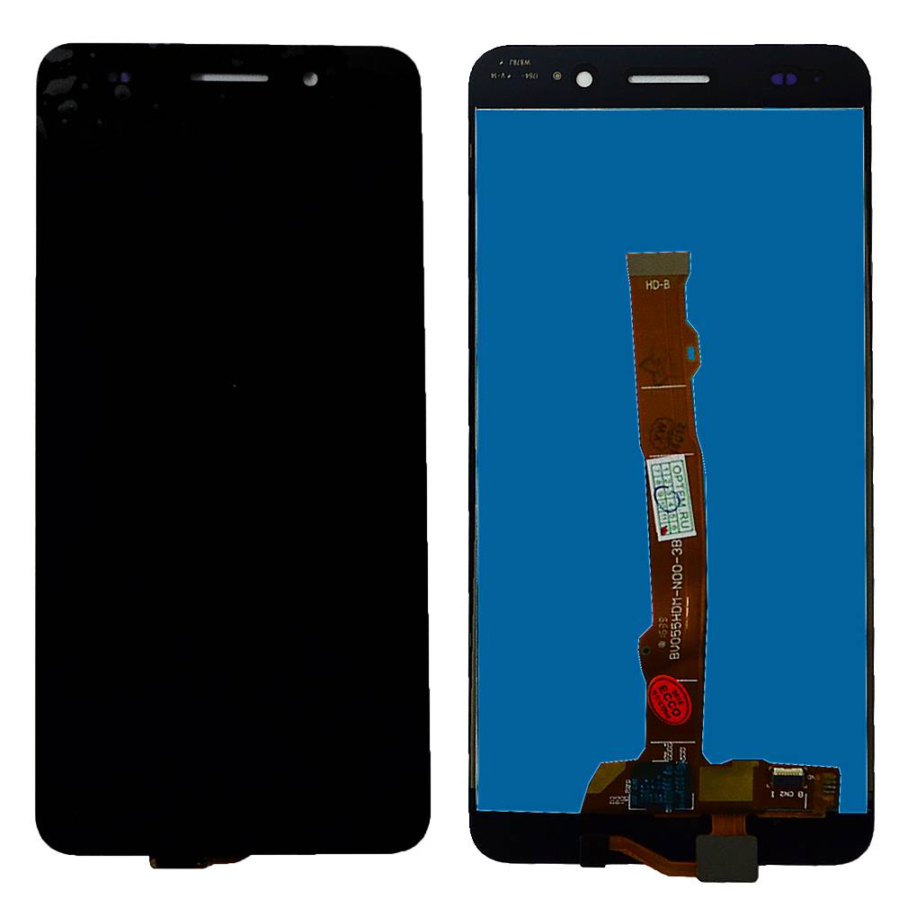 Дисплей Huawei Y6 II (5,5")/Honor 5A Play + тачскрин черный (матрица orig)