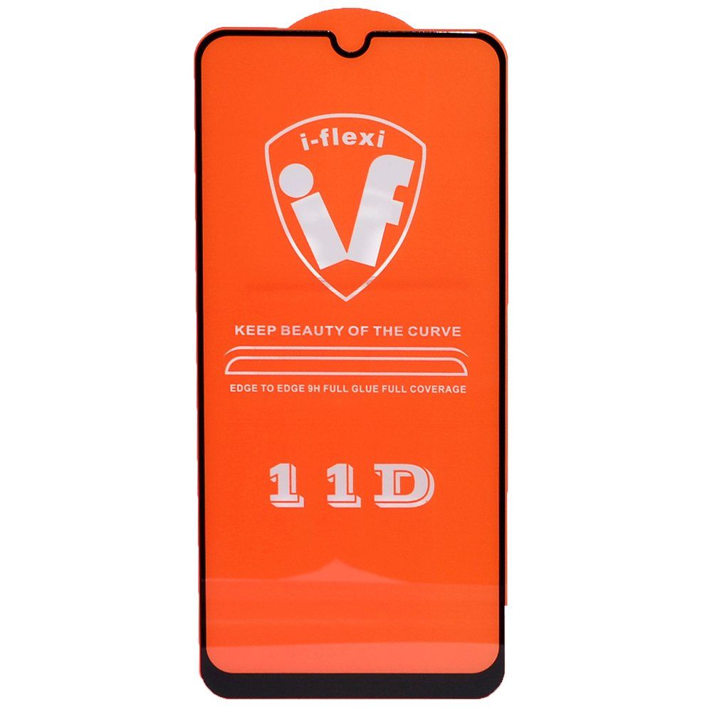 Защитное стекло Samsung SM-A505F/A30/A50 2,5D Full Glue с рамкой черн/тех.п/комплект 25 шт/