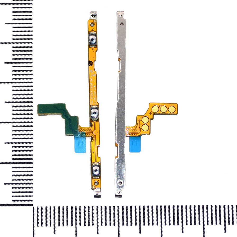 Шлейф Samsung SM-A205F/A305F/A307F/A405F/Galaxy A20/A30/A30s/A40 + кнопки вкл/громкости orig Factory