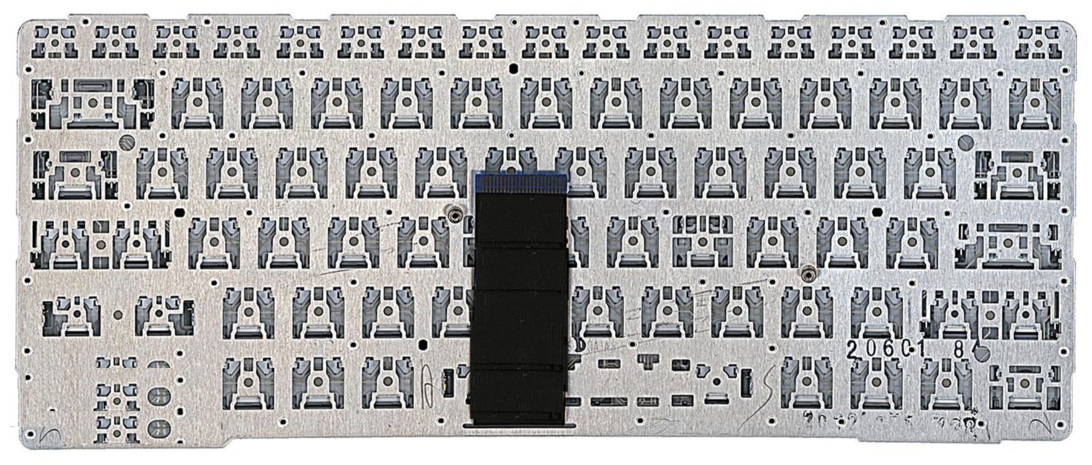 Клавиатура Sony VAIO SVE14A серебристая, без рамки, OEM