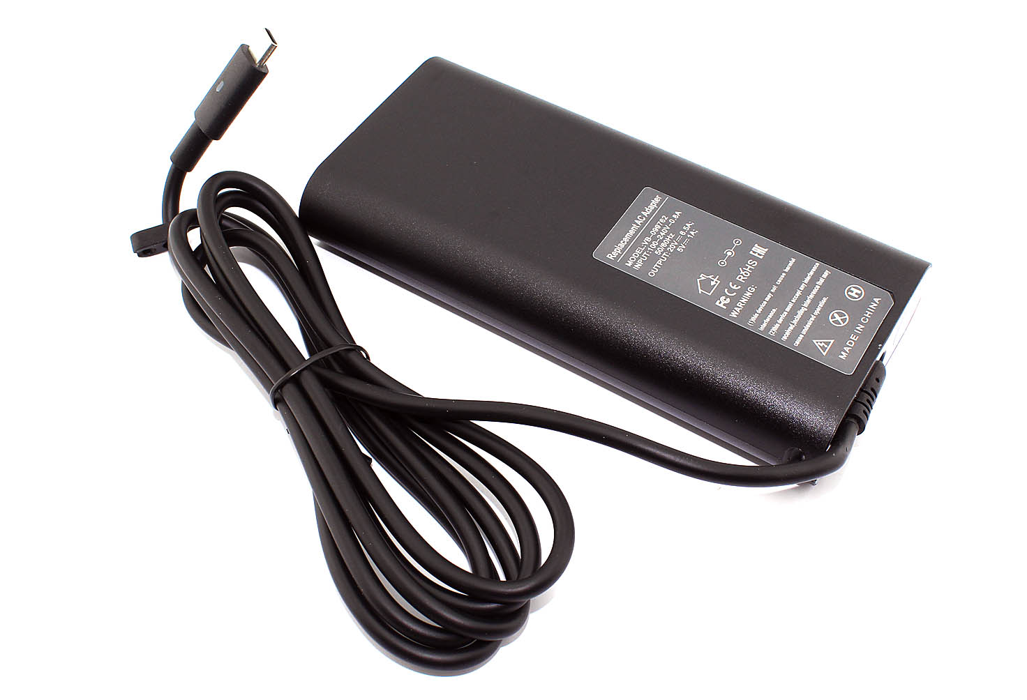 Блок питания (сетевой адаптер) для ноутбуков Dell 5V/20V-6.5A 130W Type-C OEM