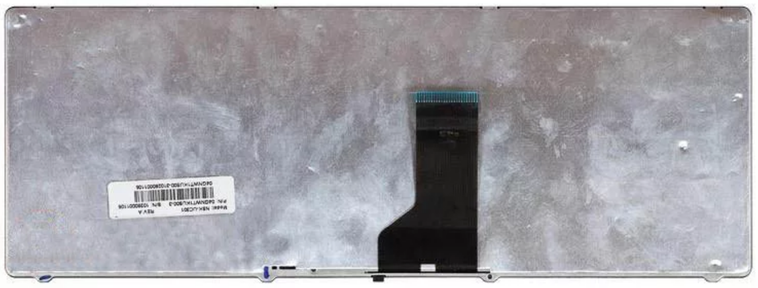 Клавиатура ASUS K43 с рамкой, глянцевая, OEM