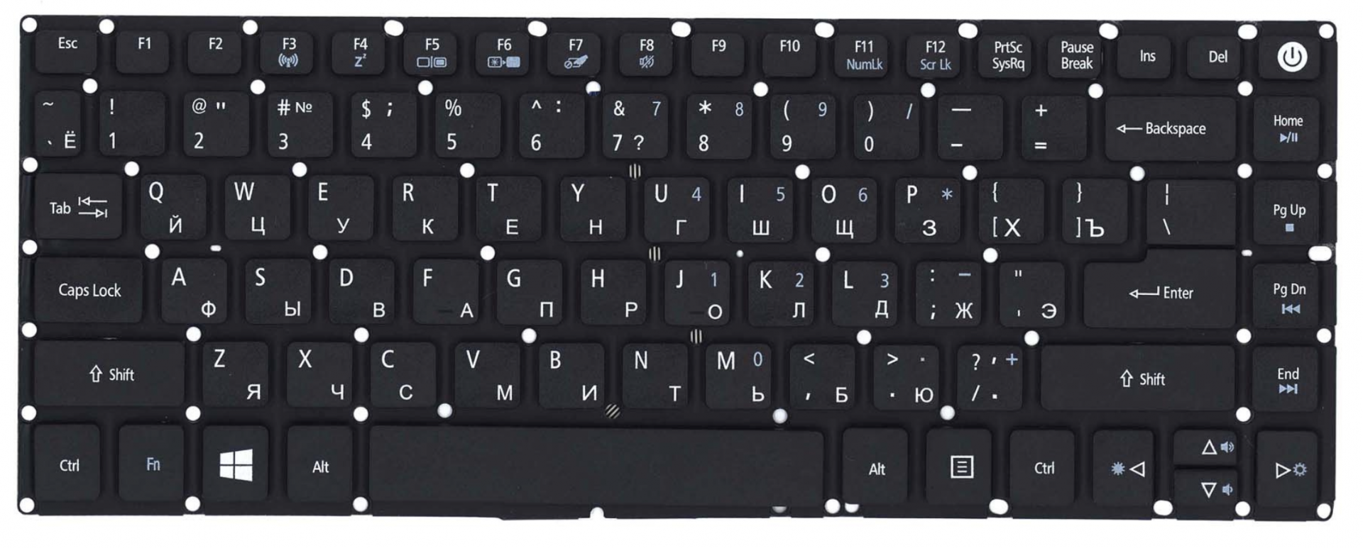 Клавиатура Acer Aspire E5-473 OEM