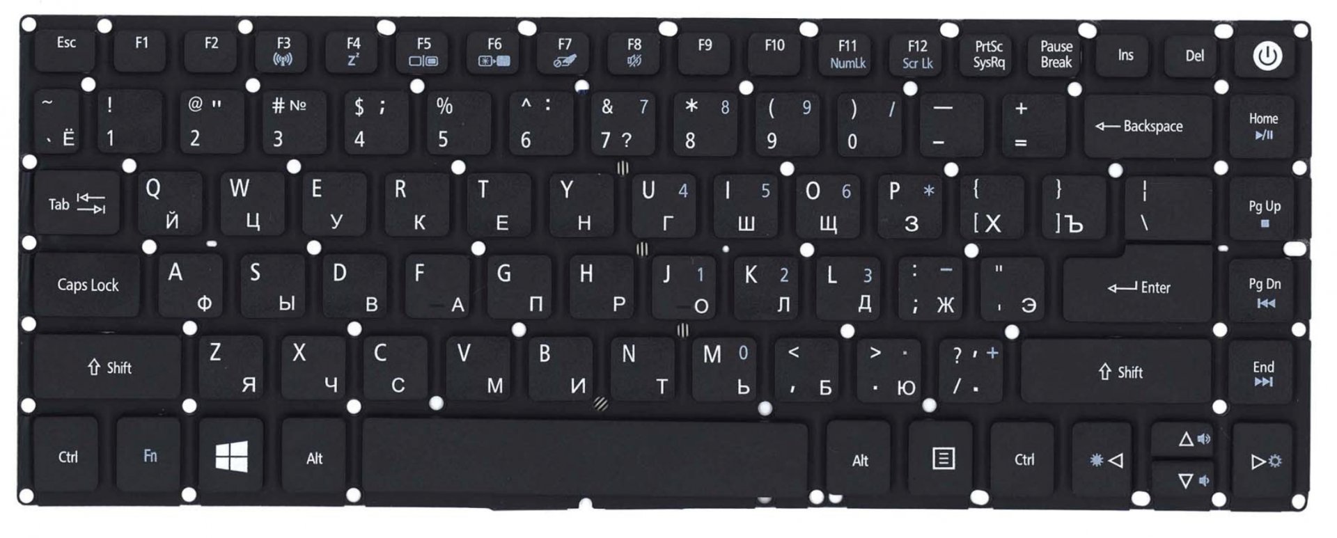 Клавиатура Acer Aspire E5-473 OEM