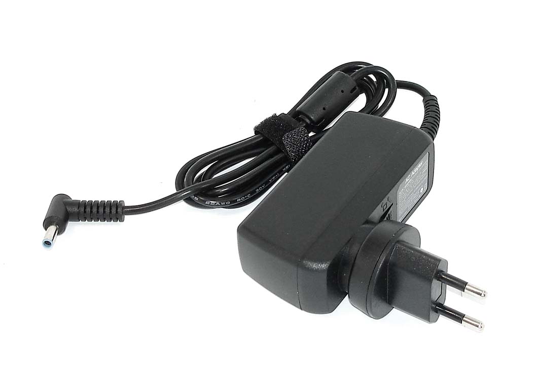 Блок питания (сетевой адаптер) для ноутбуков HP 19V 2.31A 4.5*3.0 blue 44W Travel Charger OEM