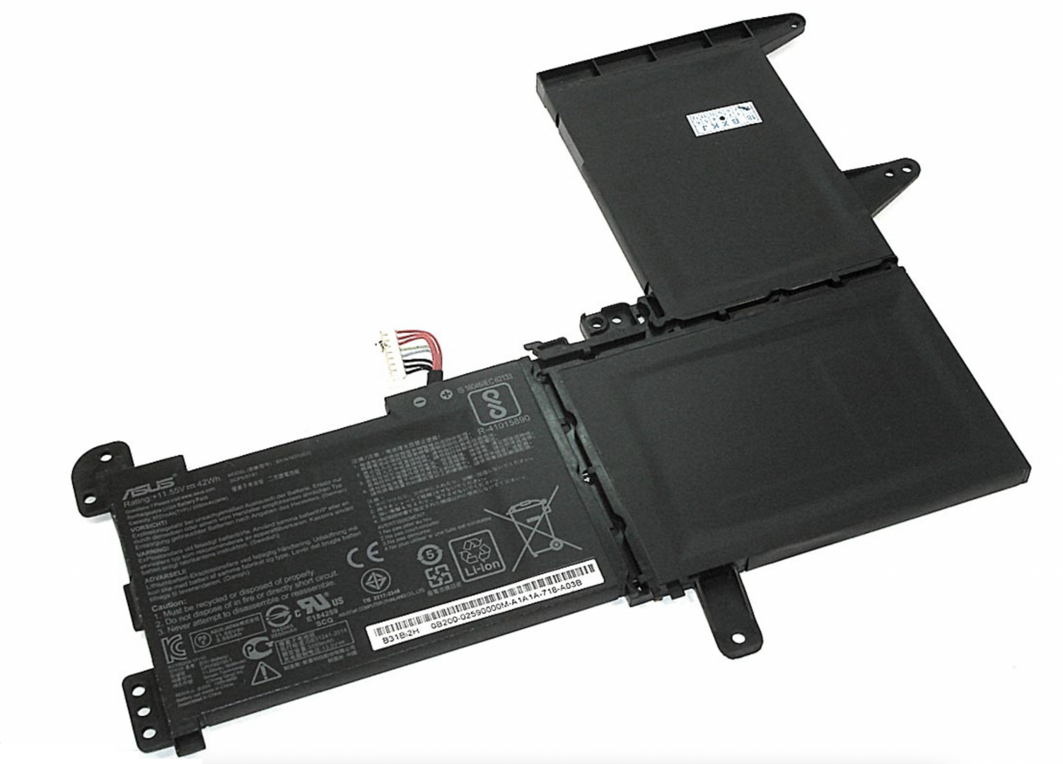 Аккумулятор Asus VivoBook X510UR 11.55V, 42Wh, Original