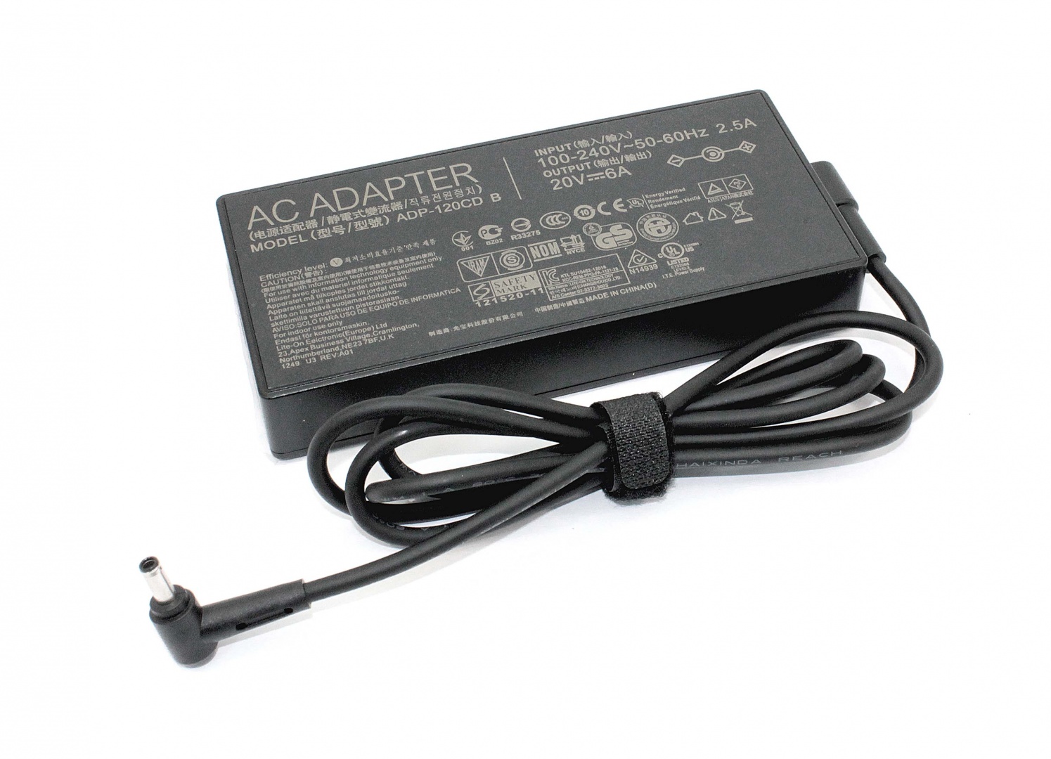 Блок питания (сетевой адаптер) для ноутбуков Asus 20V 6A 120W 4.5х3.0(0.6)mm